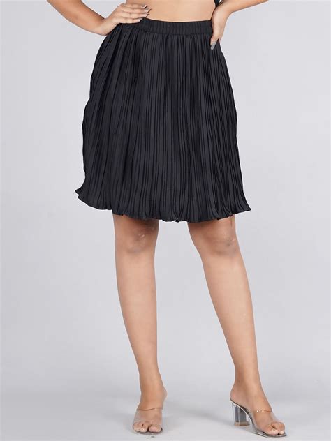 Buy HERE&NOW Flared Above Knee Skirts - Skirts for Women 30136139 | Myntra