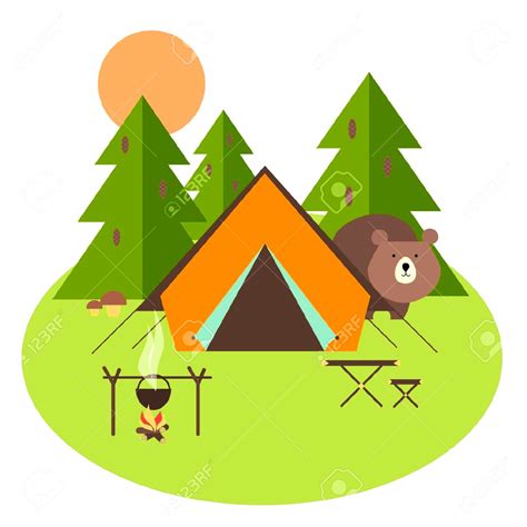 Camping Clipart at GetDrawings | Free download