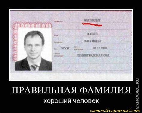 10-ка САМЫХ смешных фамилий: camoe — LiveJournal