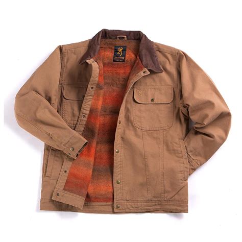 canvas jacket duck Browning® duck canvas jacket, tan - Schwienbacher Gruppe