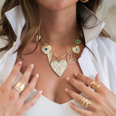 Heart Necklaces - Jennifer Miller Jewelry