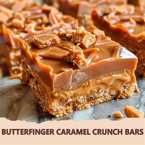 Butterfinger Caramel Crunch Bars