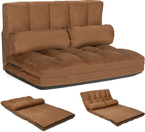 Amazon.com: Moccha Folding Floor Sofa Bed, 6-Position Adjustable Lazy ...