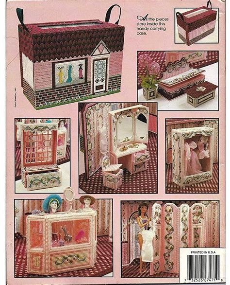 Fashion Doll LA Boutique Plastic Canvas Pattern Annies Attic | Etsy