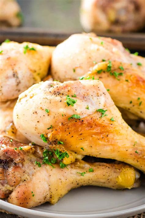 Cooked Chicken Drumstick Best Oven Baked Chicken Drumsticks In Honey