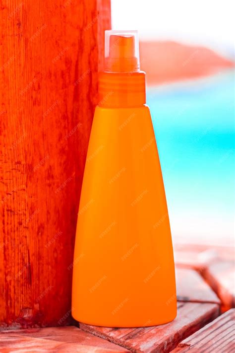 Premium Photo | Suntan lotion spf protection and skin care sun tan ...