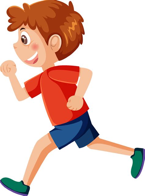 Clipart Kid Running at Chloe Snider blog