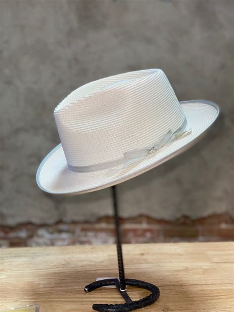 Stetson Stratoliner Straw Fedora Hat - McKinney Hat Company