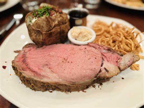 The Keg Steakhouse . Delicious giant portion of the prime rib - Dining ...