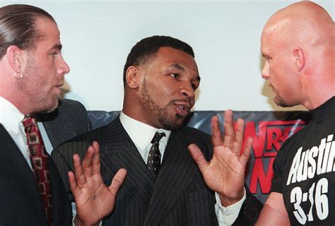 (Watch) Historic moment when Steve Austin brawled with Mike Tyson