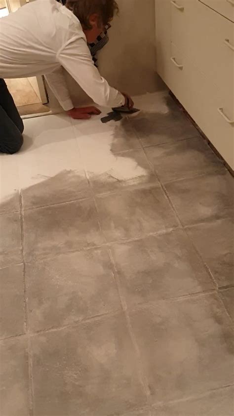 Painted tile floor six months later – Artofit