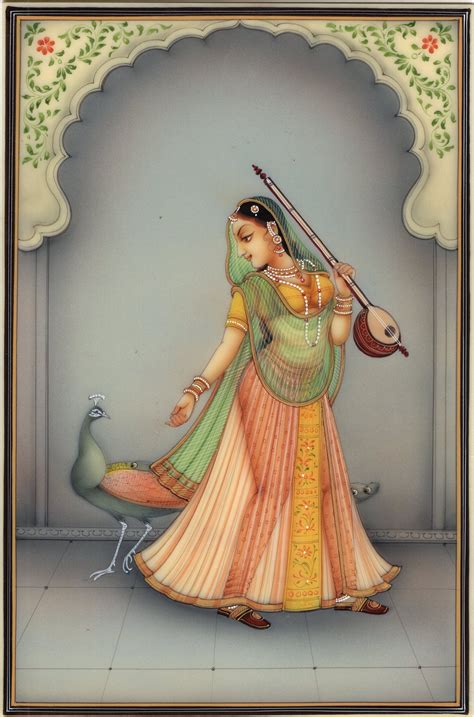 ArtnIndia | Rajasthani painting, Mughal art paintings, Rajasthani ...