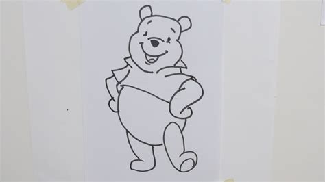 Winnie The Pooh Sketch at PaintingValley.com | Explore collection of ...