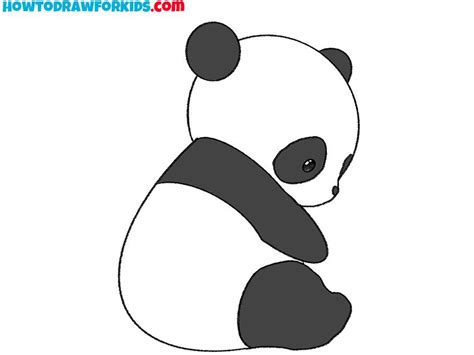 How To Draw A Panda Bear For Kids