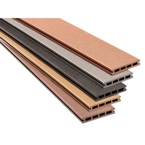 COVERNIT Terasové prkno WPC, duté, 2D, wood, 140 x 25 x 4000 mm ...