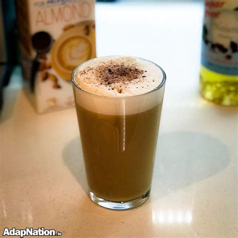 Almond Milk Latte - that actually tastes good! | AdapNation