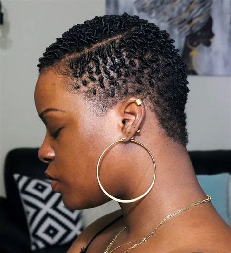10 Dope Tapered Cut Hairstyles For 4C Natural Hair - The Glamorous Gleam