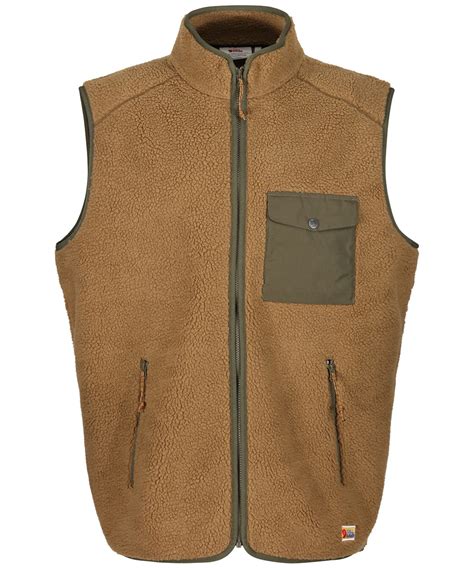 Men's Fjallraven Vardog Pile Fleece Vest