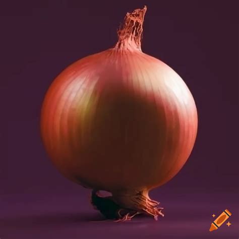 Neon-colored onion cross section on Craiyon