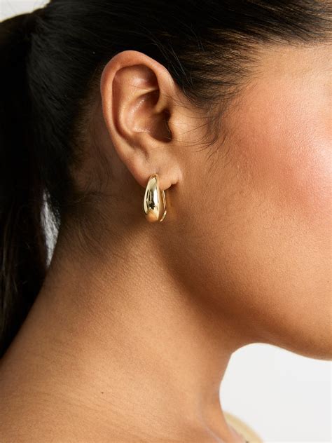 Seraphina Earring Stack Gold | Huggie 3 Pack Earrings | SHEIKE