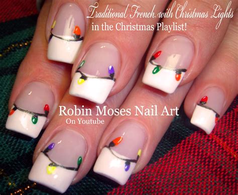 French Tip Holiday Nails at Jaime Cardenas blog