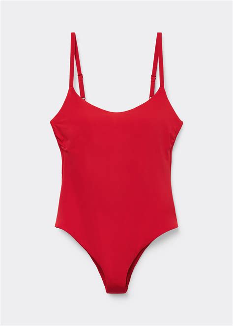 Lightly Padded Slimming Swimsuit Indonesia - One-piece Swimsuits ...
