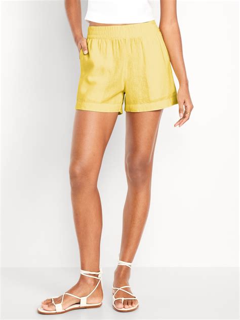 Women's Casual Linen Shorts | Old Navy