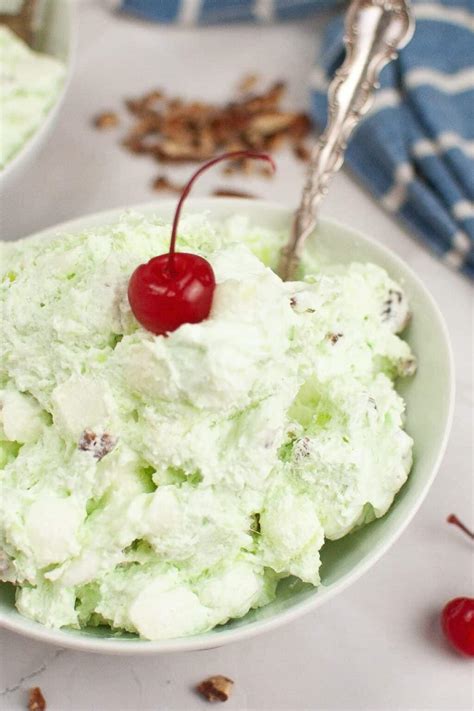 Watergate Salad (Watergate Fluff Salad) - Retro Recipe Book