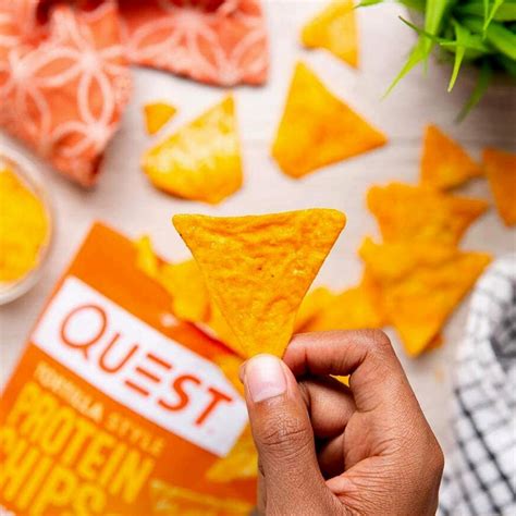 Quest Tortilla-Style Protein Chips Nacho Cheese at Natura Market