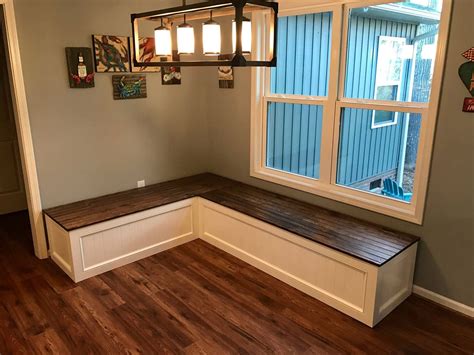 How To Build L Shaped Bench Seating at Debra Masters blog
