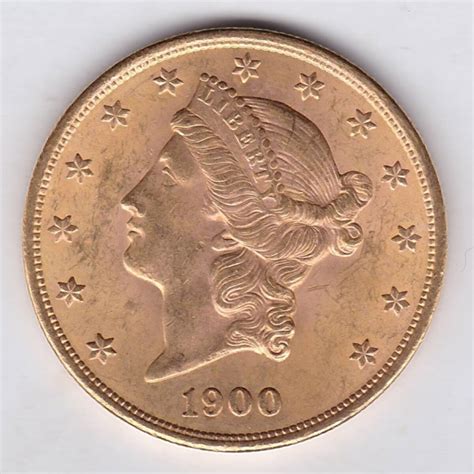 1900 USA Twenty Dollars Gold Coin | Dorset Coin Company