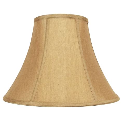 Gold Hand Made Fabric Bell Lamp Shade for Table Lamp 8" x 16 "x 12 ...