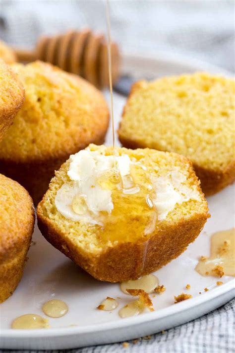 Honey Cornbread Muffins The Neelys at Tia Curtis blog