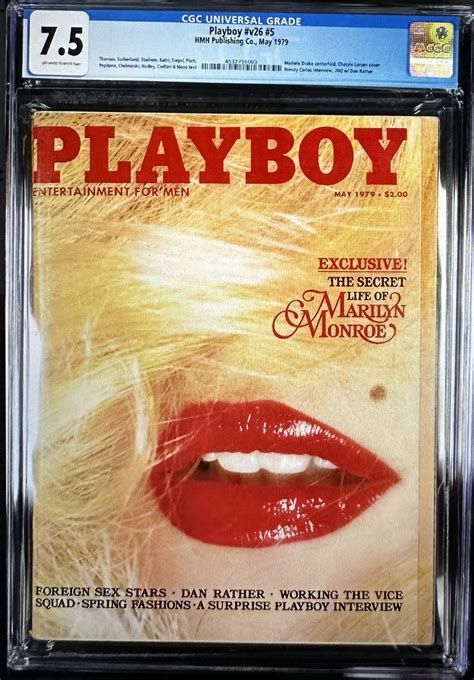 CGC 7.5 May 1979 Marilyn Monroe Playboy Magazine | #4852387716