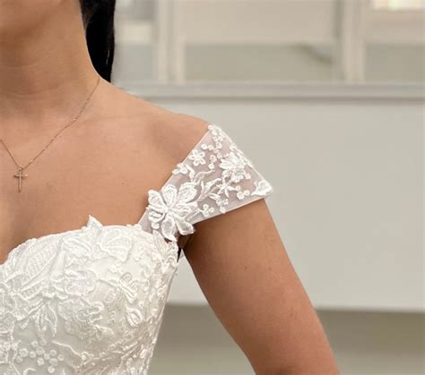 Detachable Wedding Dress Straps Detachable Bridal Straps off - Etsy