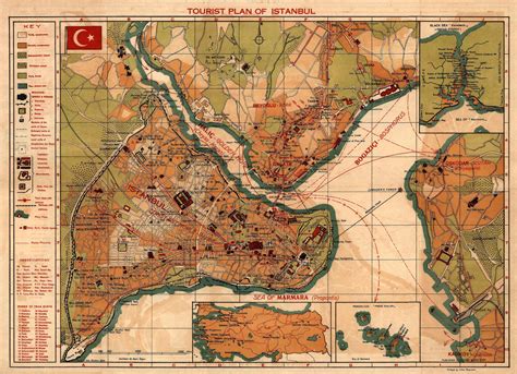 Ottoman Constantinople Map
