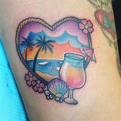 This but Jimmy Buffett themed | Tattoos, Tropical tattoo, Little bird ...