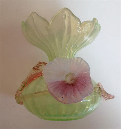 Vintage Uranium Glass Vases at Ray Ratliff blog