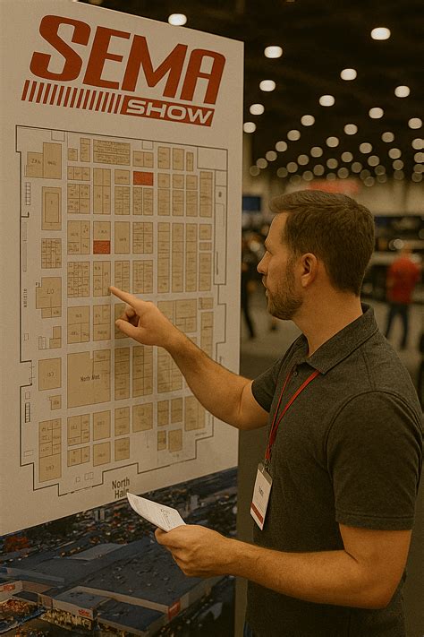 SEMA Show Map vs Floor Plan – What’s the Real Difference? - SEMA SHOW 2025