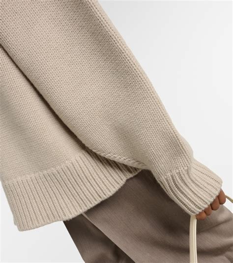 Ophelia wool and cashmere sweater in beige - The Row | Mytheresa