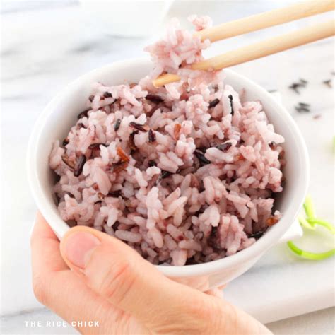 Purple Korean Rice - The Rice Chick