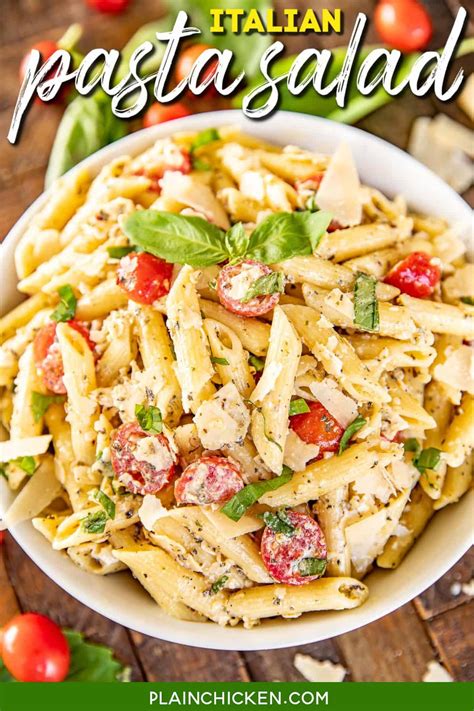 Italian Penne Pasta Salad Recipes Barilla Penne Spinach And Apple