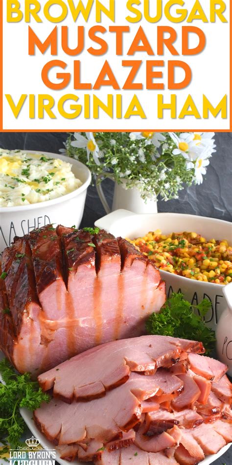 Virginia Ham Recipes - Broccoli | Baked ham with mustard and brown ...