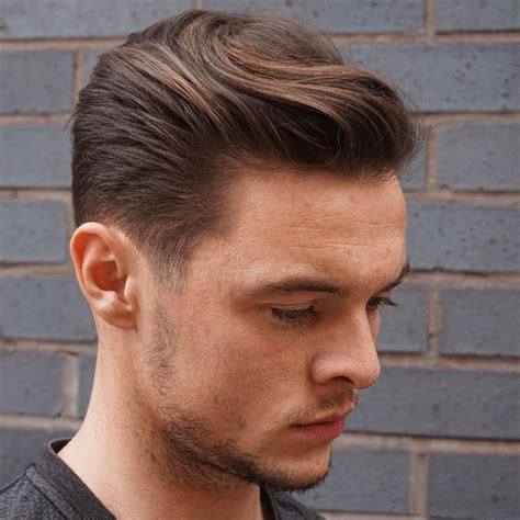 Casual Mens Hairstyles Short On Sides Medium Top Shoulder Length Hair ...