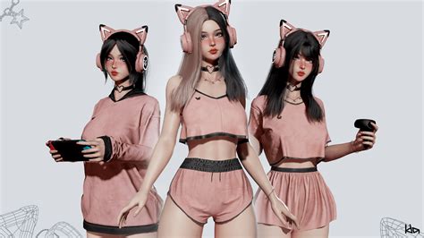 Gamer Girl - VTuber Streamer Avatar in Characters - UE Marketplace