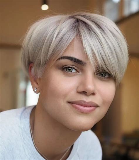 50 Trendiest Short Blonde Hairstyles and Haircuts | Longer pixie ...