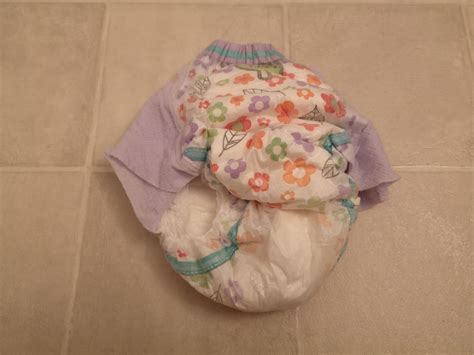 Peed in at Last - Diapered experiences - Omorashi