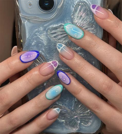 21 Best Purple and White Nail Styles That Shine - Mockup Hunt
