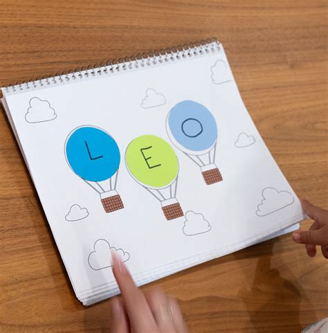 Hot Air Balloon Name DIY Activity - TiffyMama