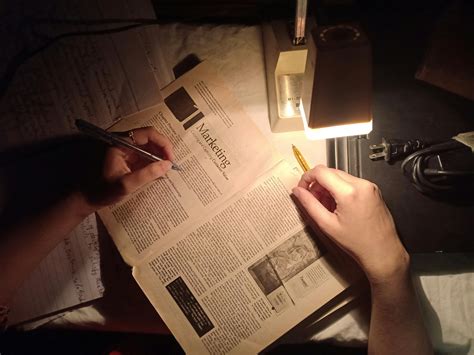 A Person Writing in Book · Free Stock Photo